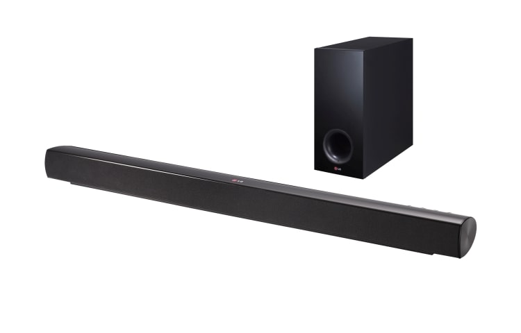 LG 2.1ch Sound Bar - 120W Total RMS Power Output, NB2540