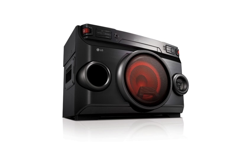 LG X-Boom Cube All-in-one Sound System with 220W Power, OM4560