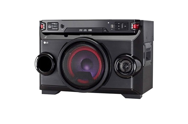 LG X-Boom Cube All-in-one Sound System with 220W Power, OM4560