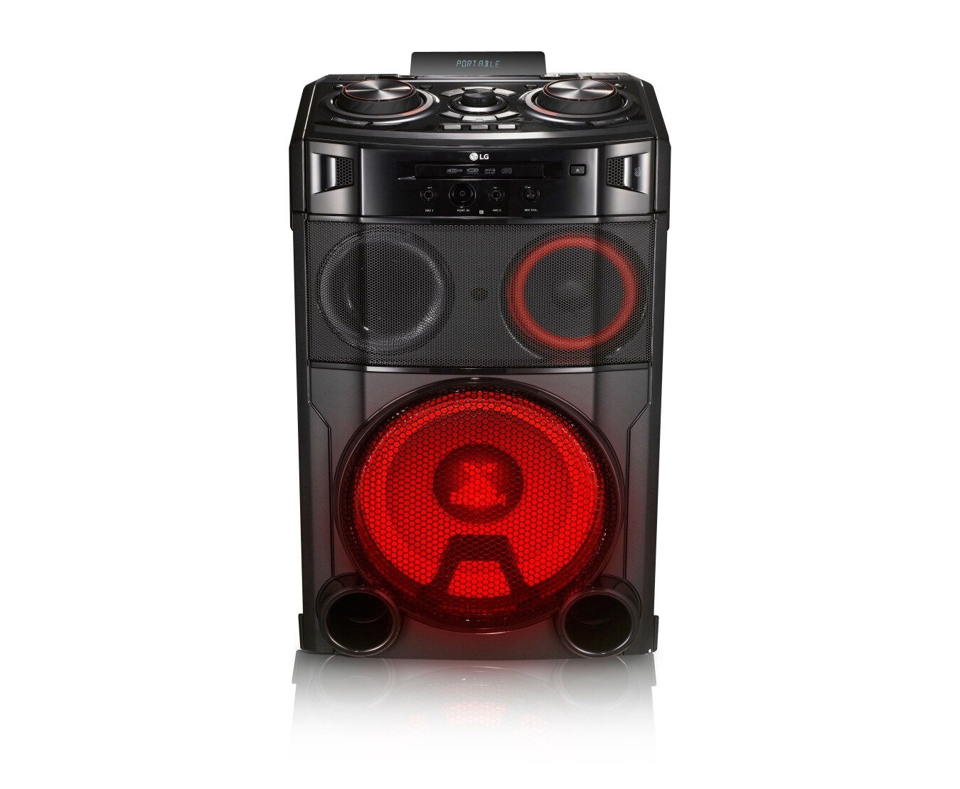 LG 1500W All-in-One Mini System with Bluetooth®, OM9550