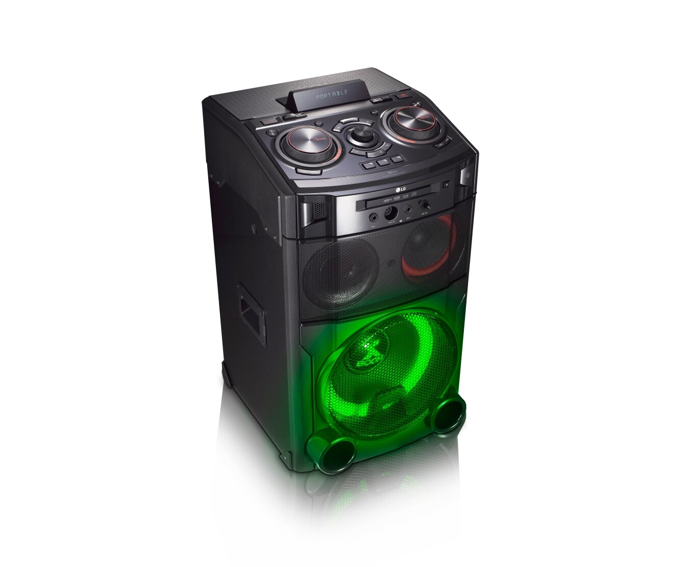 LG 1500W All-in-One Mini System with Bluetooth®, OM9550