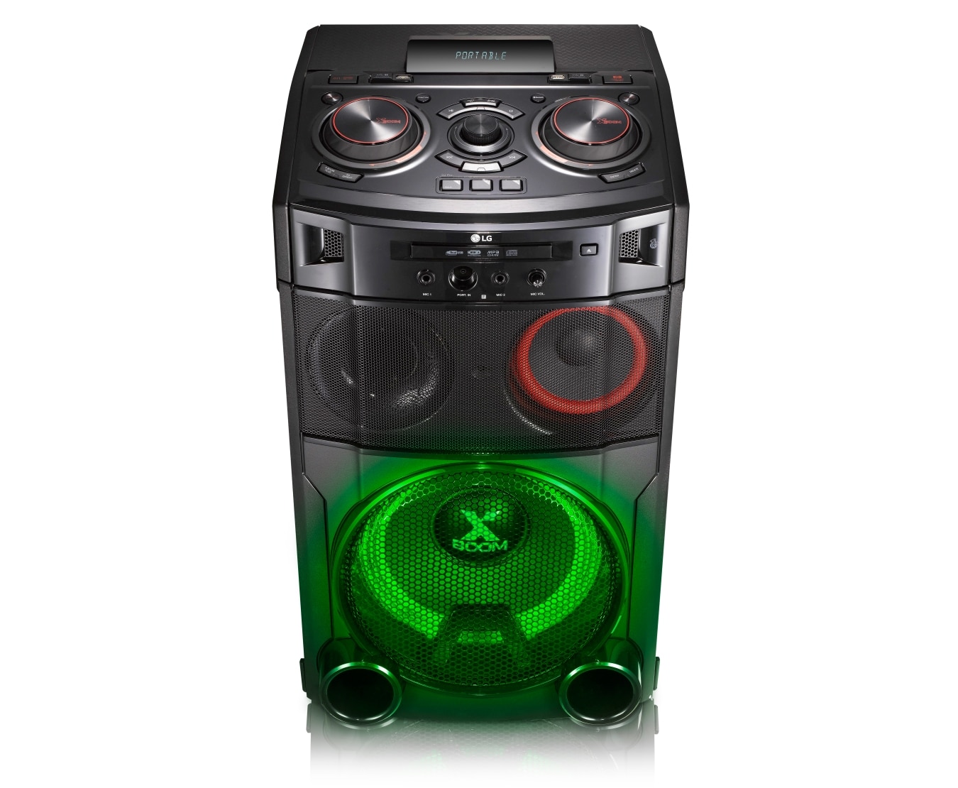 LG 1500W All-in-One Mini System with Bluetooth®, OM9550