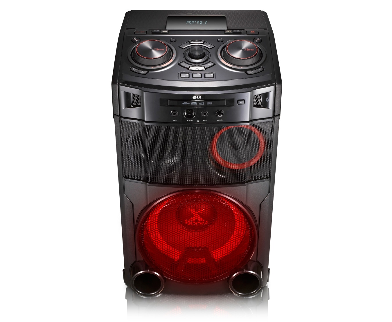 LG 1500W All-in-One Mini System with Bluetooth®, OM9550