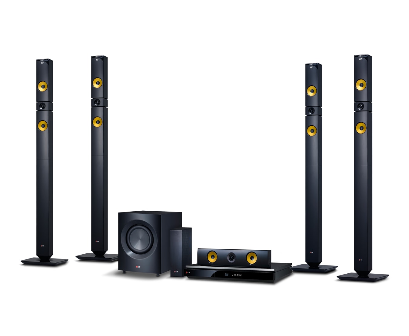 LG 9.1 ch. System with 1460W Total RMS Power Output, BH9530TW