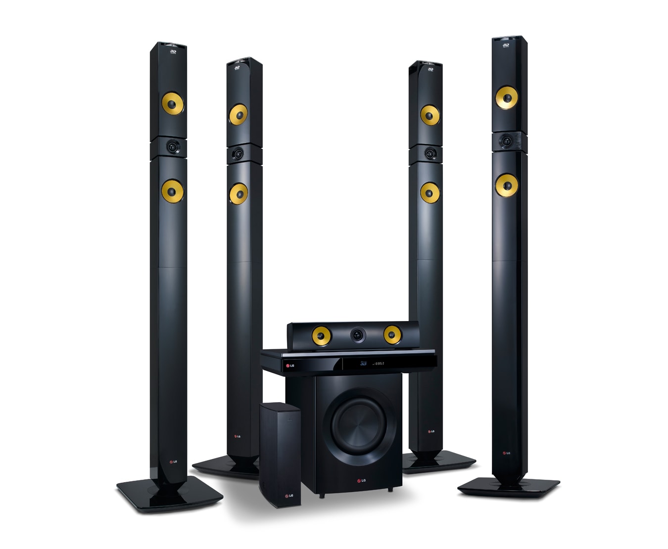 LG 9.1 ch. System with 1460W Total RMS Power Output, BH9530TW