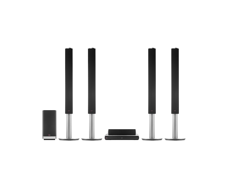 LG 9.1 ch Blu-Ray Home Theatre System with 1460W Total RMS Power Output, BH9540TW