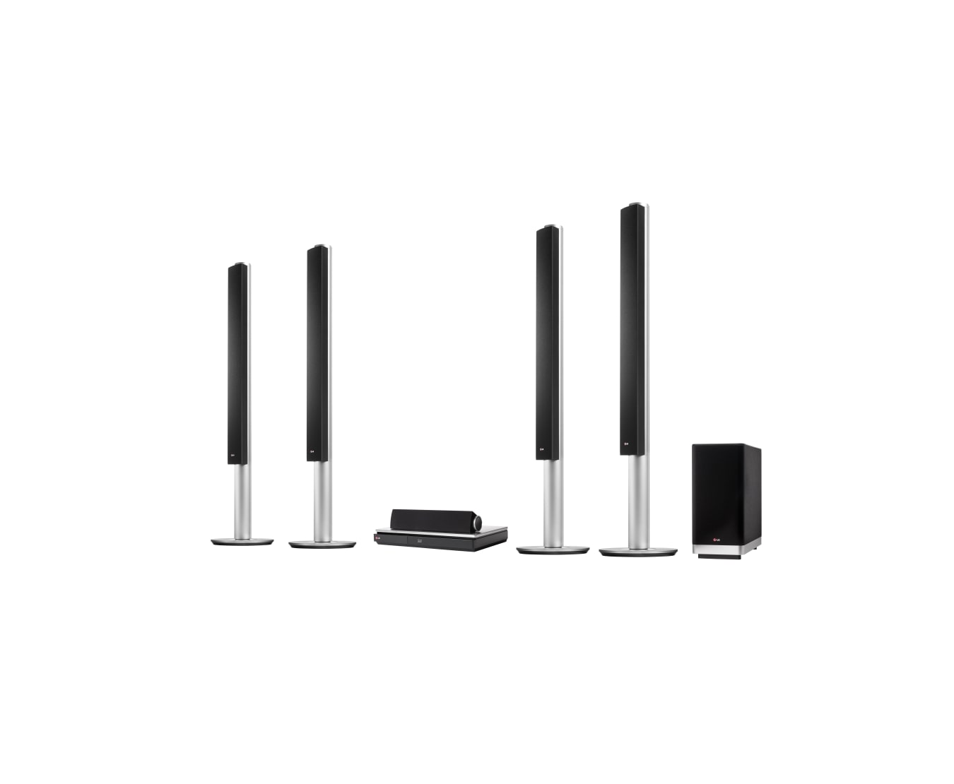 LG 9.1 ch Blu-Ray Home Theatre System with 1460W Total RMS Power Output, BH9540TW
