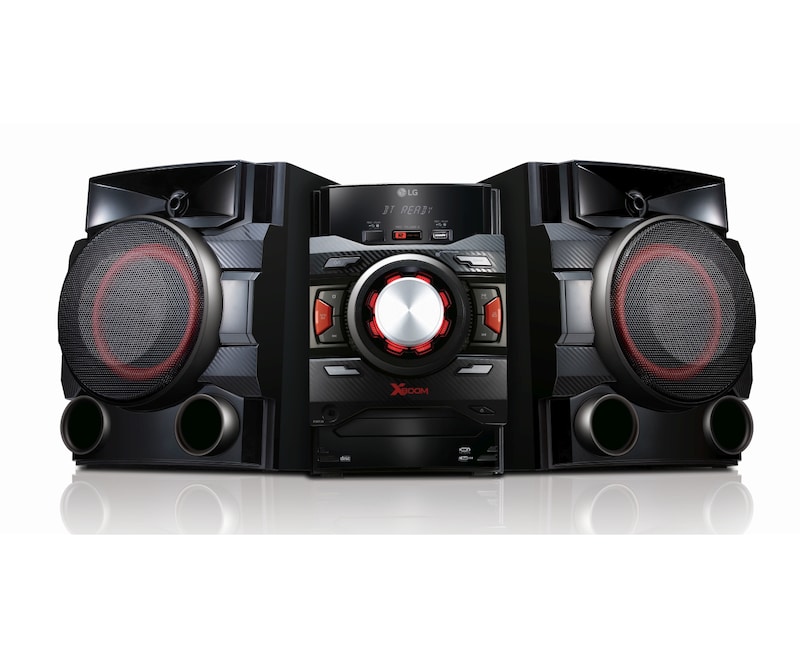 Front view of 600W Mini System with Bluetooth® and iPhone® Support CM4650P