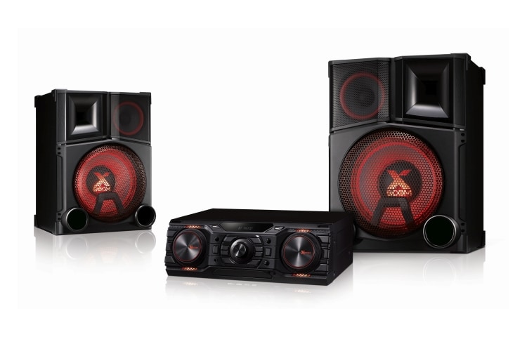 LG 3000W Extreme Party Hi-Fi Mini System, CM9750