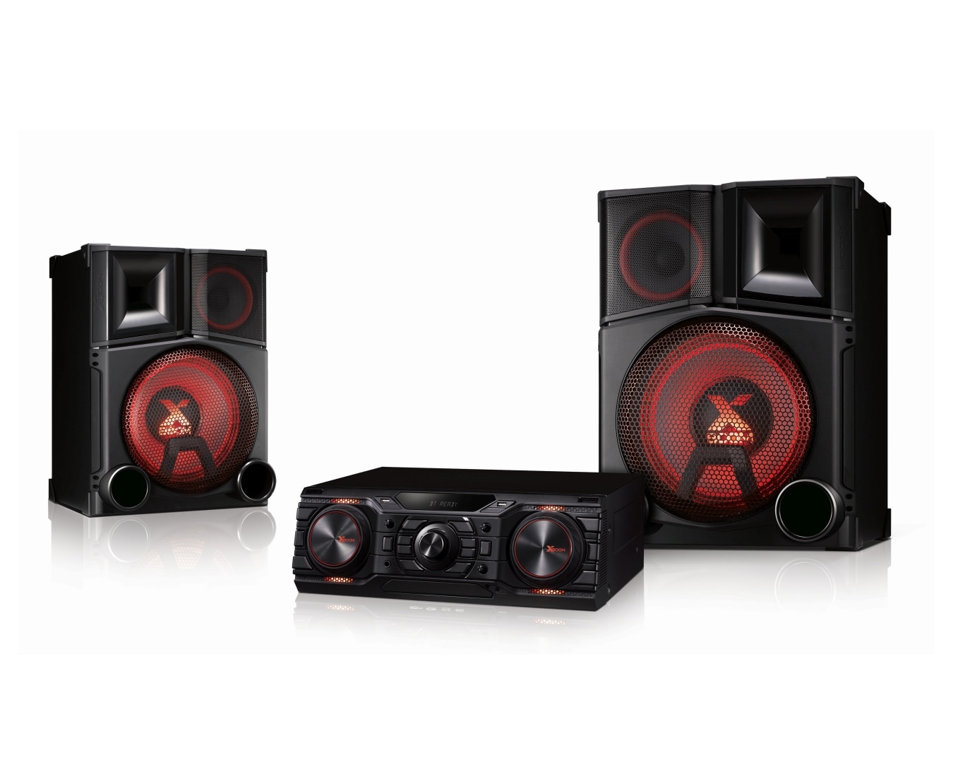 LG 3000W Extreme Party Hi-Fi Mini System, CM9750