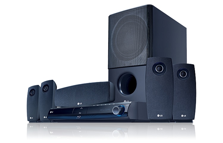 LG Blu-Ray Home Theatre System with iPod/iPhone Docking, YouTube, and BD Live Support, HB954SA
