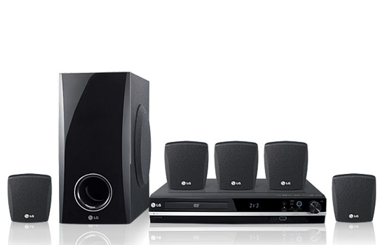 LG DVD Home Theatre System with a Total 300W Output, HT353SD