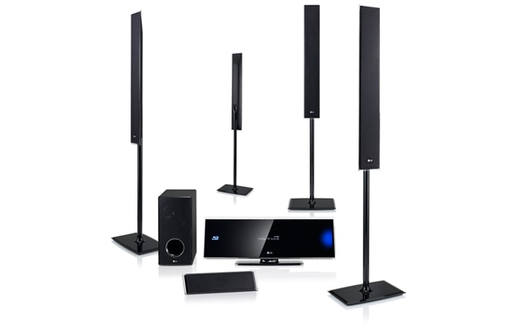 LG Wireless 3D Blu-Ray Home Theatre System with 1100W Total Power Output, HX995TZW