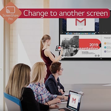 [LG Interactive Digital Board] Screen Sharing