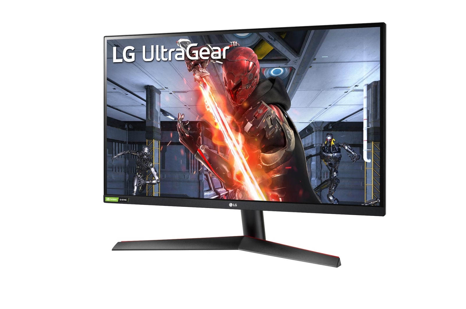 LG UltraGear™ 27 inch 144Hz FHD IPS 1ms Gaming Monitor with G-Sync® Compatible, FreeSync™ Premium, 27GN600-B