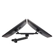 LG 27'' QHD Monitor Ergo Dual with USB Type-C™ and Daisy Chain, 27QP88D-B