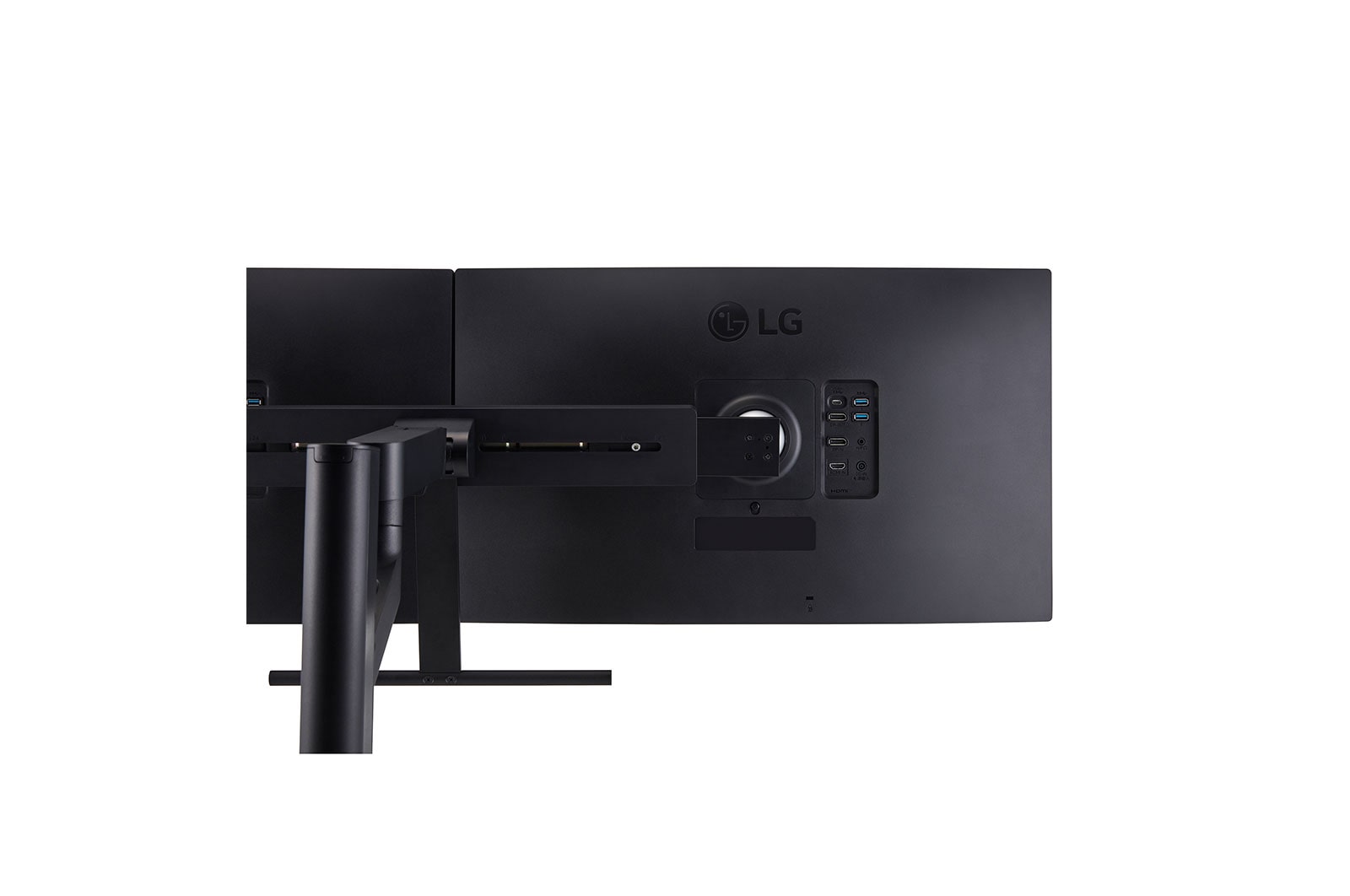 LG 27'' QHD Monitor Ergo Dual with USB Type-C™ and Daisy Chain, 27QP88D-B