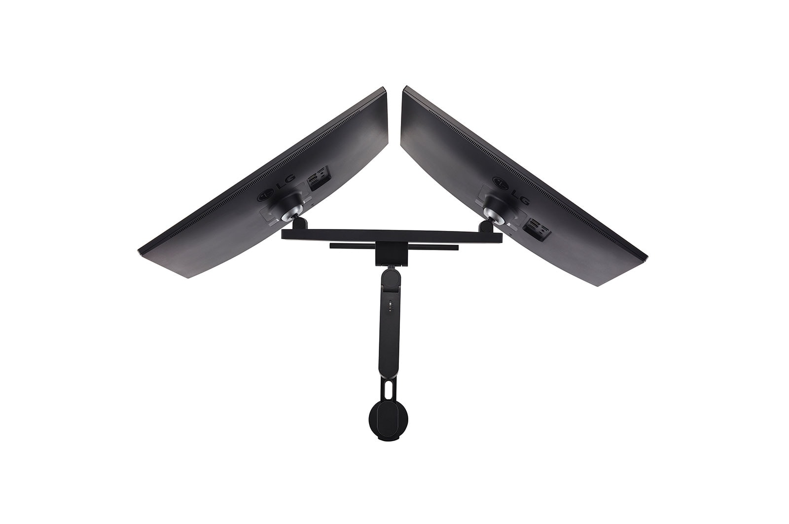 LG 27'' QHD Monitor Ergo Dual with USB Type-C™ and Daisy Chain, 27QP88D-B