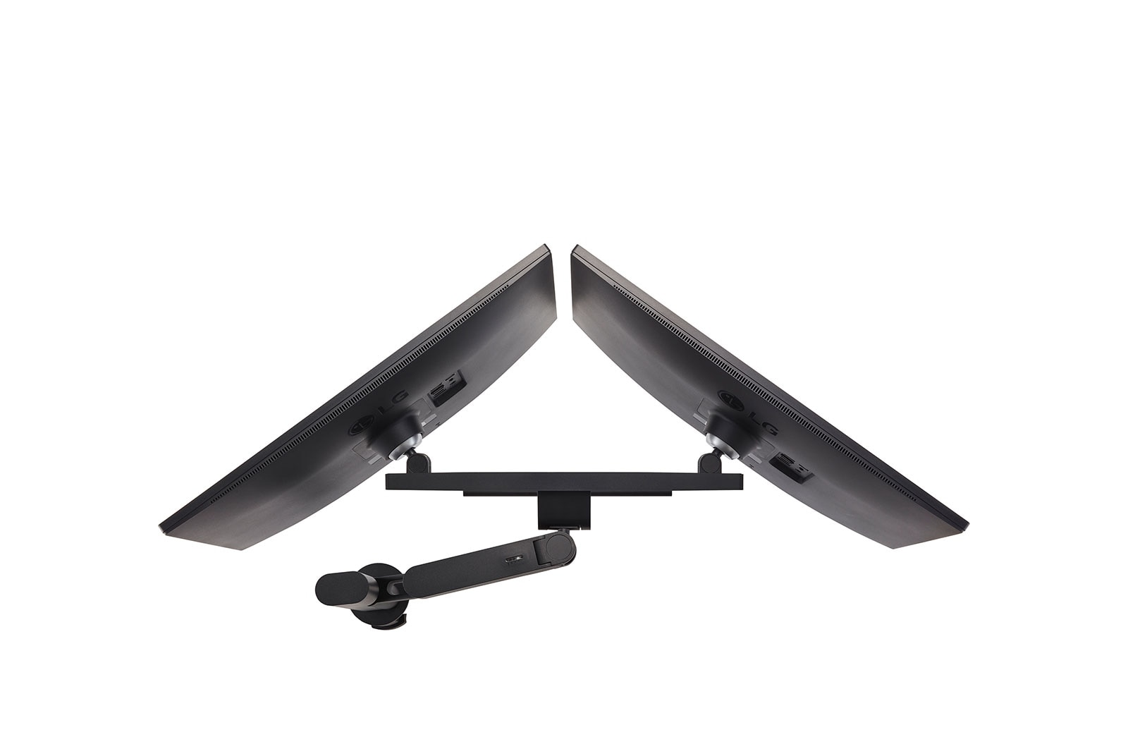 LG 27'' QHD Monitor Ergo Dual with USB Type-C™ and Daisy Chain, 27QP88D-B