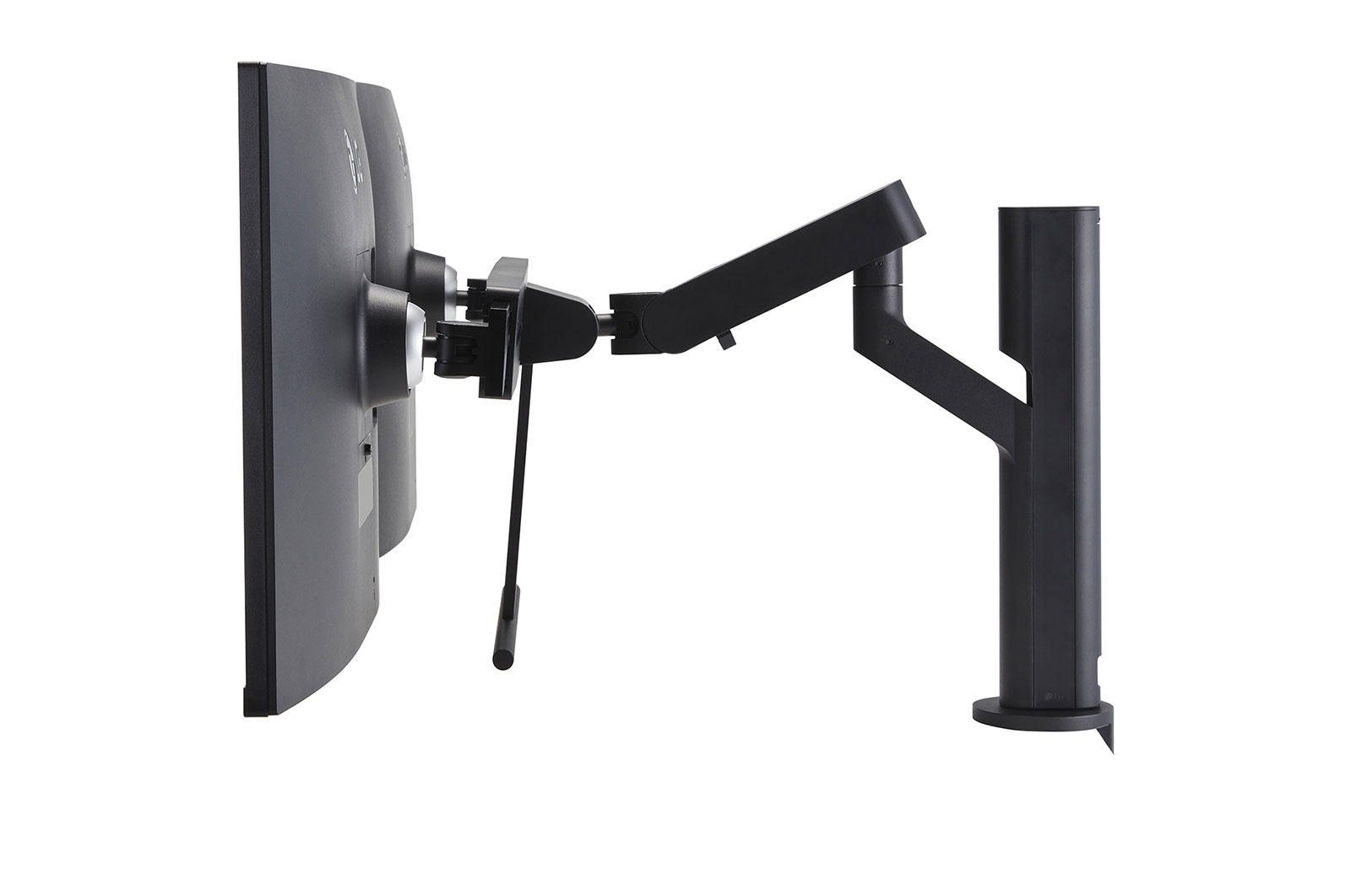 LG 27-inch QHD Monitor Ergo Dual with Daisy Chain, 27QP88D-BS