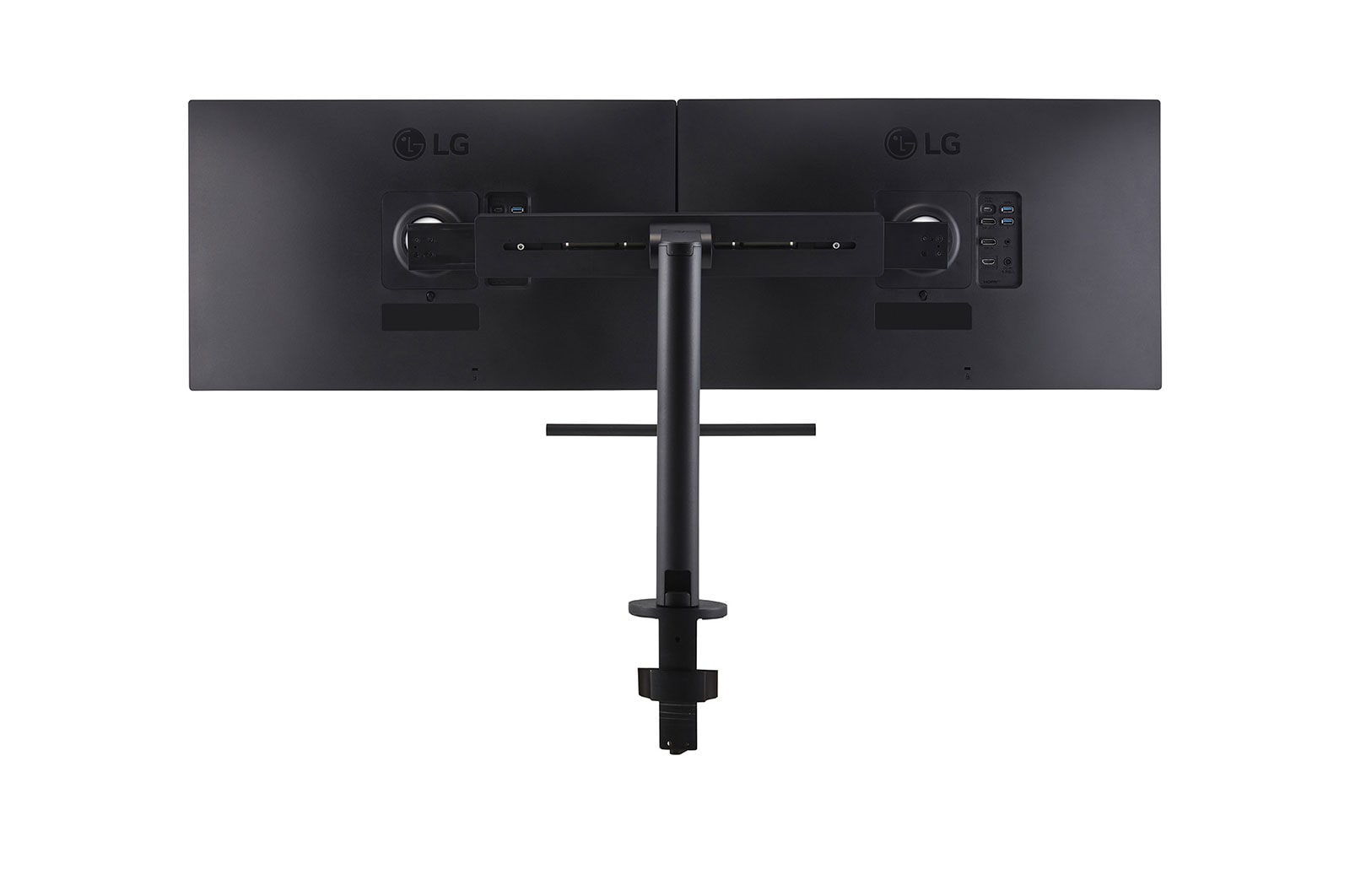 LG 27-inch QHD Monitor Ergo Dual with Daisy Chain, 27QP88D-BS