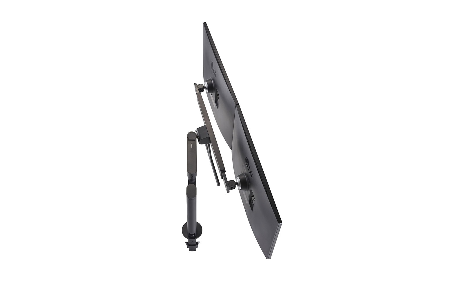 LG 27-inch QHD Monitor Ergo Dual with Daisy Chain, 27QP88D-BS