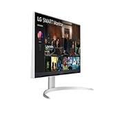 LG 32" 4K UHD Smart Monitor with webOS, 32SQ730S-W