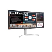 LG 34” UltraWide® Full HD IPS Monitor with HDR, 34WN650-W
