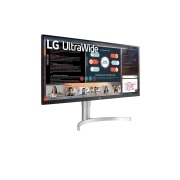LG 34” UltraWide® Full HD IPS Monitor with HDR, 34WN650-W