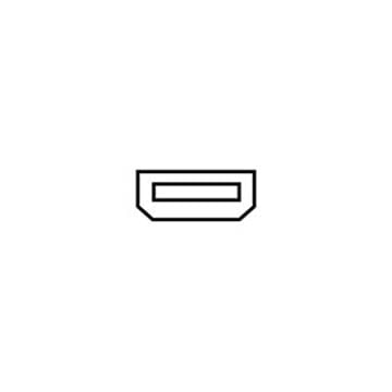 HDMI pictogram.	
