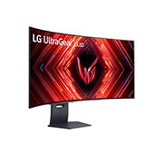 LG UltraGear™ 45 Inch | 240Hz OLED Curved Gaming Monitor | 800R, DisplayHDR True Black 400, 0.03ms (GtG), 45GS95QE-B
