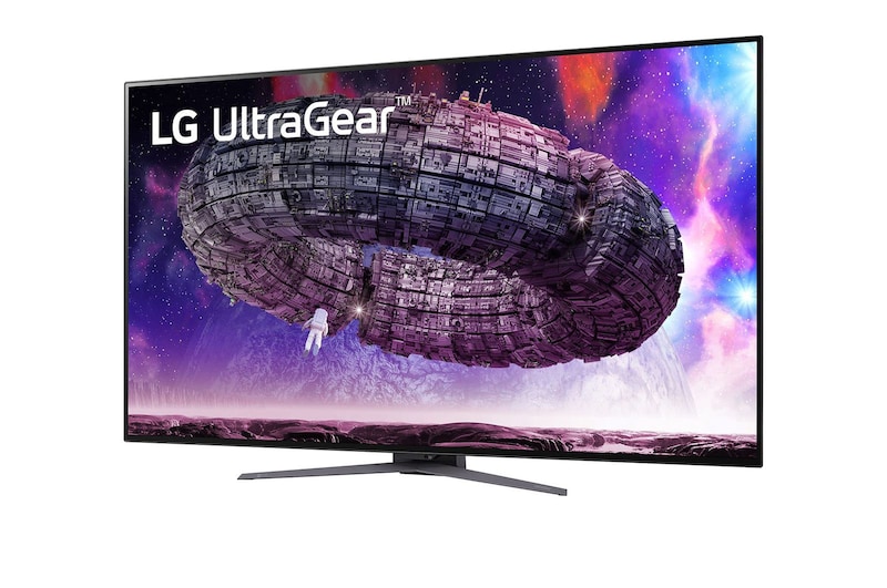 LG UltraGear™ 48 Inch UHD 4K OLED Gaming Monitor | G-SYNC® Compatible, FreeSync™ Premium, HDR10, 48GQ900-B