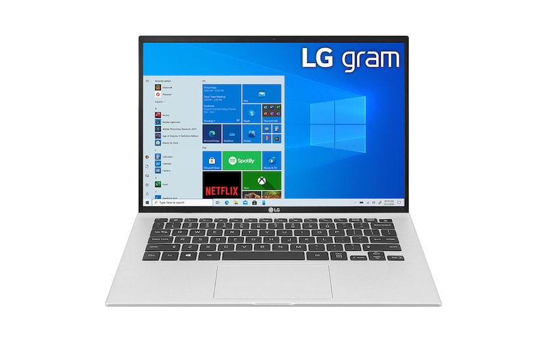 LG gram Ultra-Lightweight Laptop with 14” 16:10 IPS Display and Intel® Evo™ platform, 14Z90P-G.AR53A