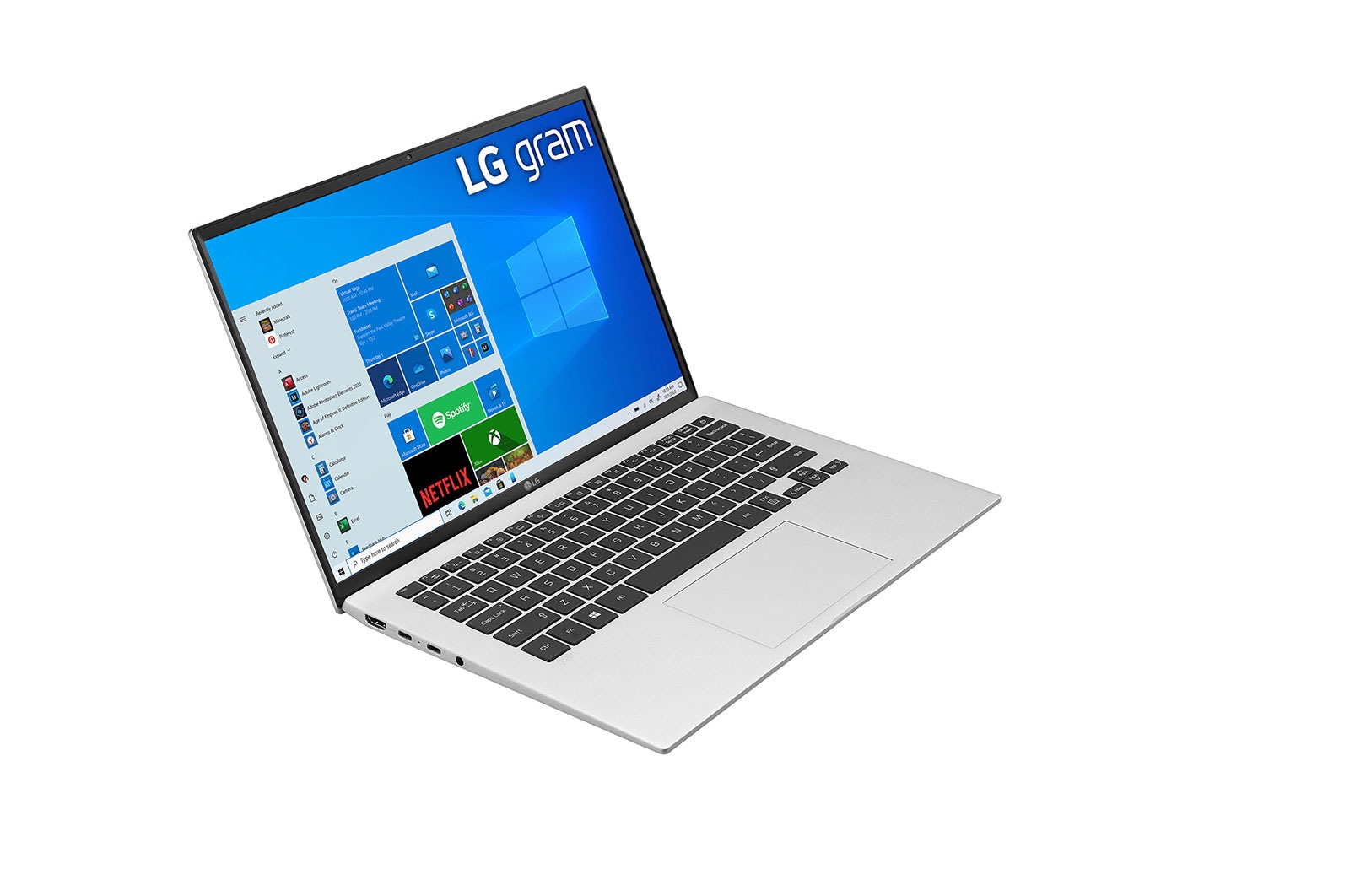 LG gram Ultra-Lightweight Laptop with 14” 16:10 IPS Display and Intel® Evo™ platform, 14Z90P-G.AR53A