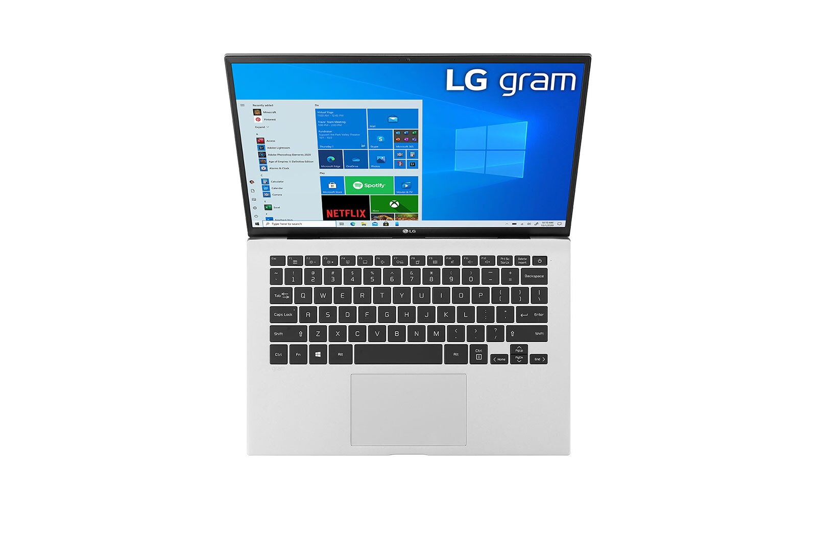 LG gram Ultra-Lightweight Laptop with 14” 16:10 IPS Display and Intel® Evo™ platform, 14Z90P-G.AR53A