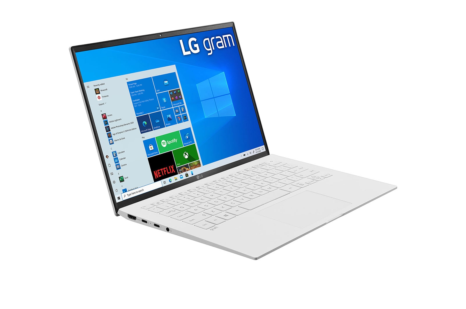 LG gram Ultra-Lightweight Laptop with 14” 16:10 IPS Display and Intel® Evo™ platform, 14Z90P-G.AR54A