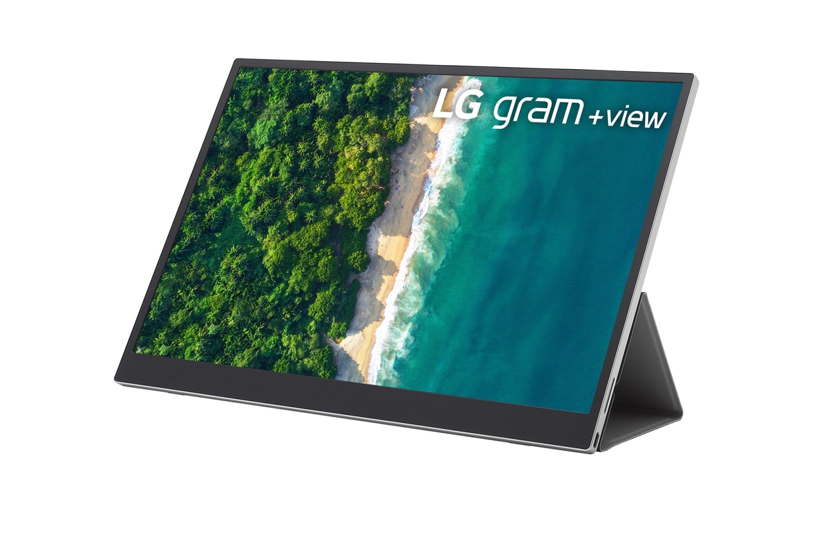 LG 16-inch +view for LG gram. Portable Monitor with USB Type-C™, 16MQ70.ASDA