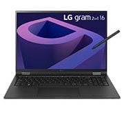 LG gram 2-in-1 Ultra-Lightweight Laptop with 16” 16:10 IPS Display Windows 11 Home, 16T90Q-G.AA78A