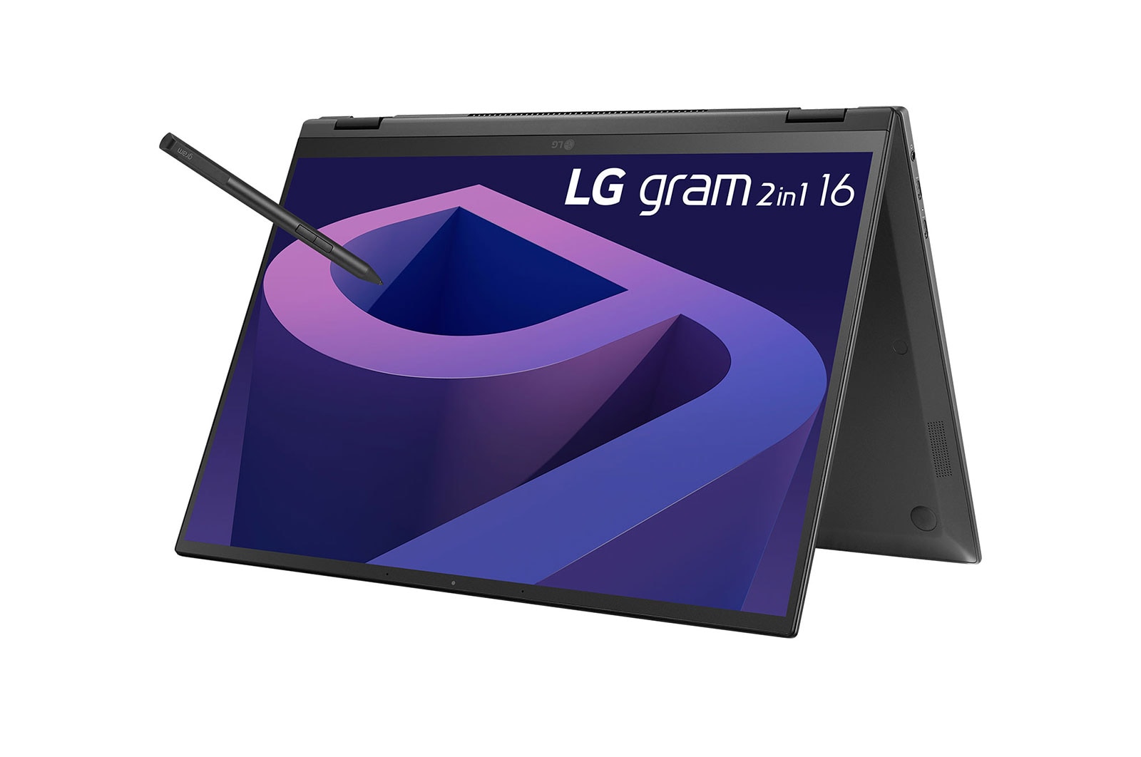 LG gram 2-in-1 Ultra-Lightweight Laptop with 16” 16:10 IPS Display Windows 11 Home, 16T90Q-G.AA78A