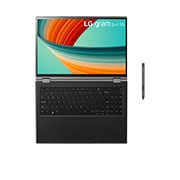 LG gram 16 Inch 2 in1 Touchscreen Laptop & Tablet | 13th Gen Intel® Evo Processor, 16GB RAM, Windows 11 Pro, Stylus Pen, 16T90R-G.AP55A