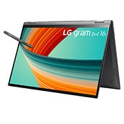 LG gram 16 Inch 2 in1 Touchscreen Laptop & Tablet | 13th Gen Intel® Evo Processor, 16GB RAM, Windows 11 Pro, Stylus Pen, 16T90R-G.AP55A