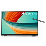 LG gram 16 Inch 2 in1 Touchscreen Laptop & Tablet | 13th Gen Intel® Evo Processor, 16GB RAM, Windows 11 Pro, Stylus Pen, 16T90R-G.AP55A