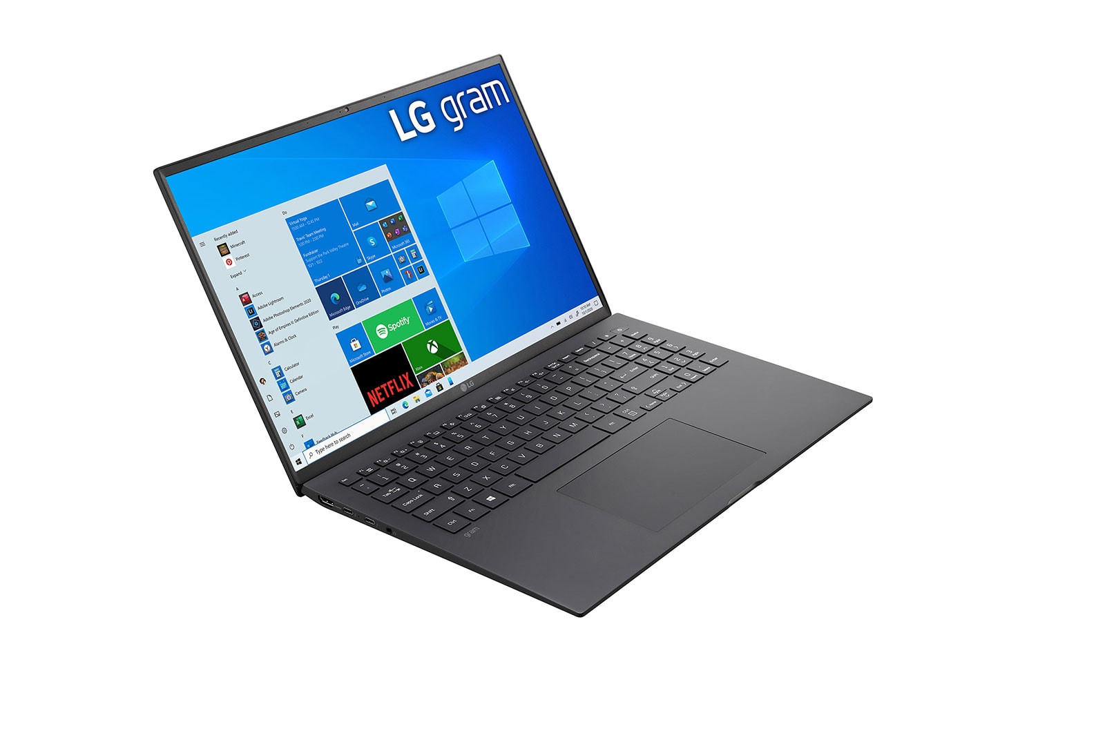 LG gram Ultra-Lightweight Laptop with 16” 16:10 IPS Display and Intel® Evo™ platform, 16Z90P-G.AA75A