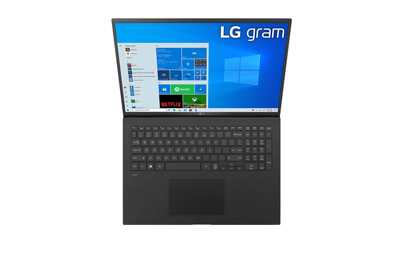 LG gram Ultra-Lightweight Laptop with 17” 16:10 IPS Display and Intel® Evo™ platform, 17Z90P-G.AA75A