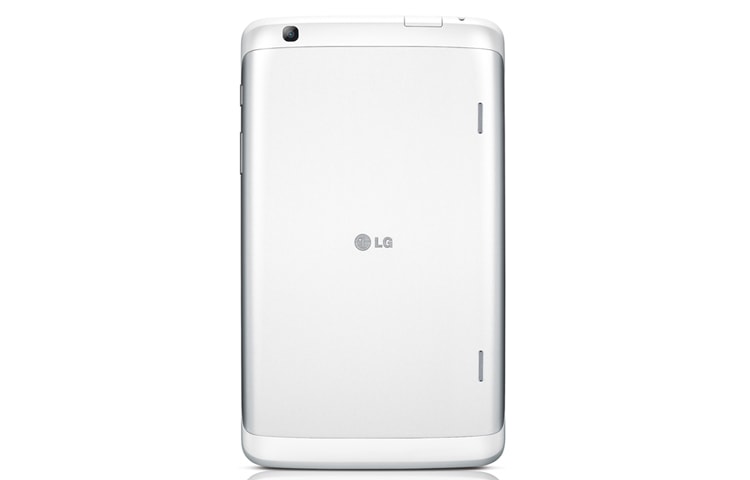 LG G PAD 8.3 tablet features a beautiful 8.3" Full HD display and a powerful quad-core processor, which allows you to multi-task efficiently with a suite of intuitive features., V500 WHITE