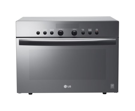 Front view of 38L Mirror Glass SolarDOM Oven with Infraspeed Heater MA3884NGR