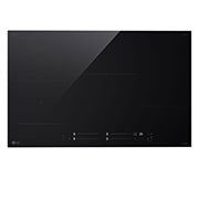 LG 80cm Induction Cooktop, 4 Cooking Zones incl. 1 Flexi – with Power Boost, BCI807T4BG