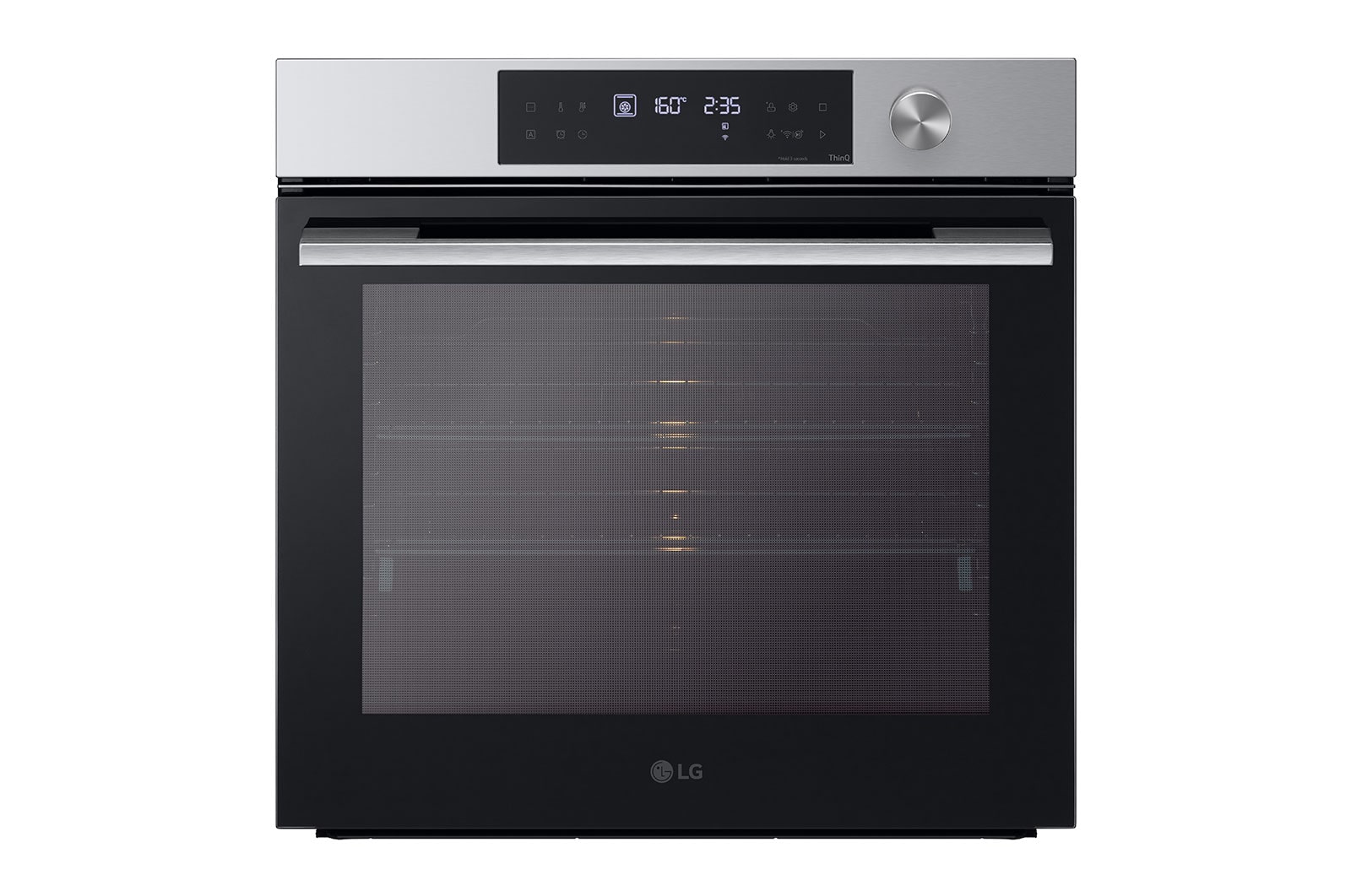 LG SERIES 7 – 76L InstaView Pyrolytic Oven with Blue EasyClean™, Stainless Steel, BO607G2S4