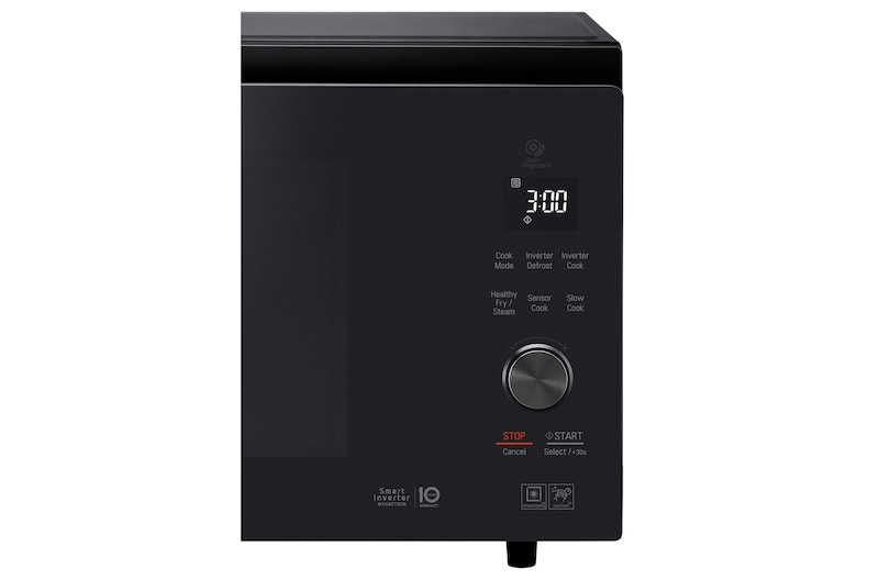 Front view LG MJ3966ABS NeoChef, 39L Smart Inverter Convection Oven