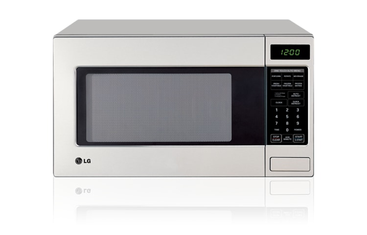 Front view of 19L Stainless Steel Microwave with 10 different power levels MS1949TL